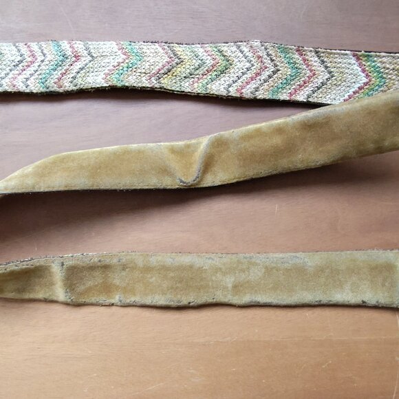 3-Belt Lot • Woven, Canvas, Grommet Styles • Adjustable Fit • Boho Utility Vibes - Picture 14 of 16